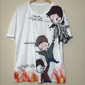 Supernatural Cartoon Tee